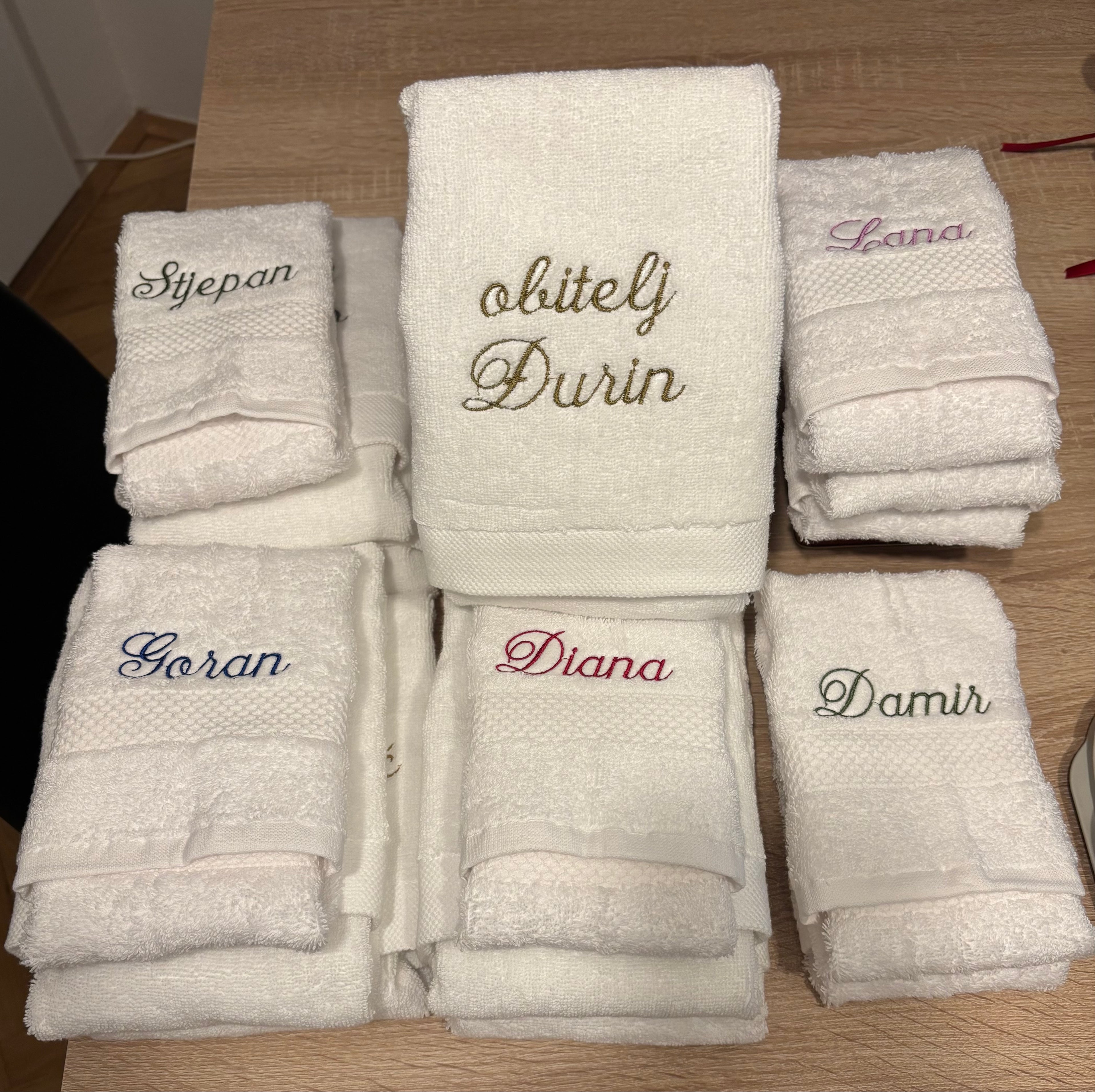 Personalizirani ručnik za lice/ruke