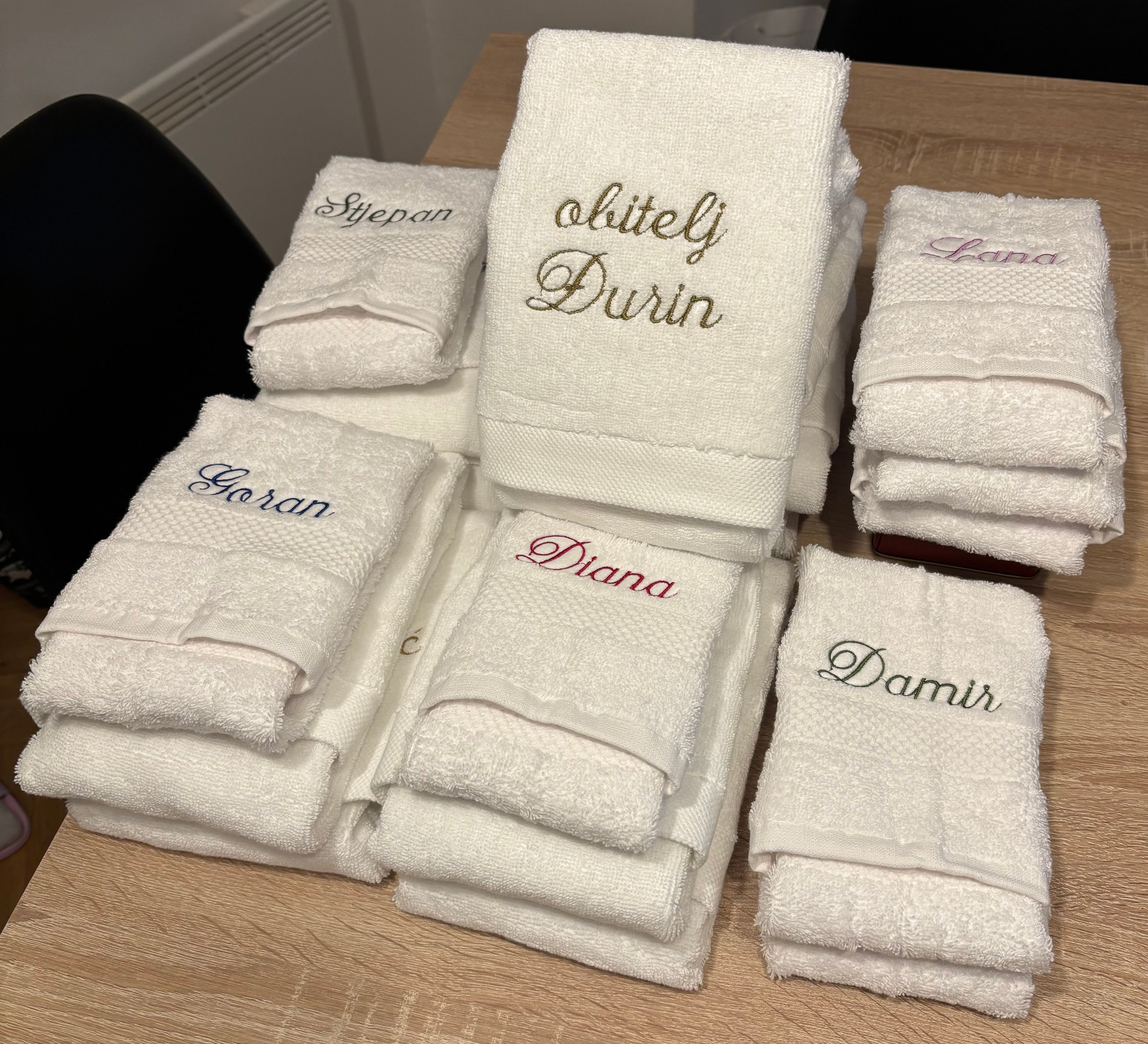 Personalizirani ručnik za lice/ruke