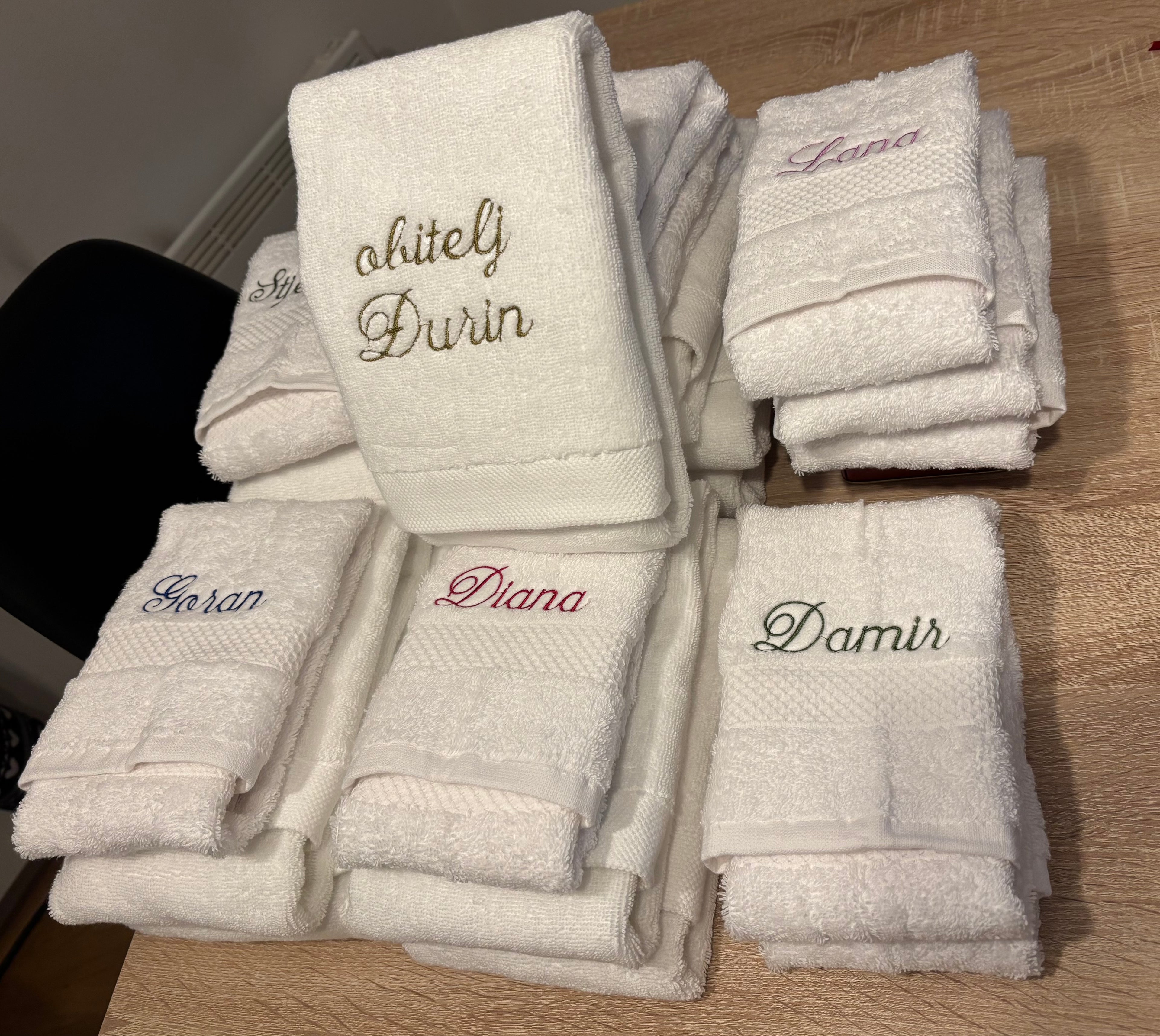 Personalizirani ručnik za lice/ruke