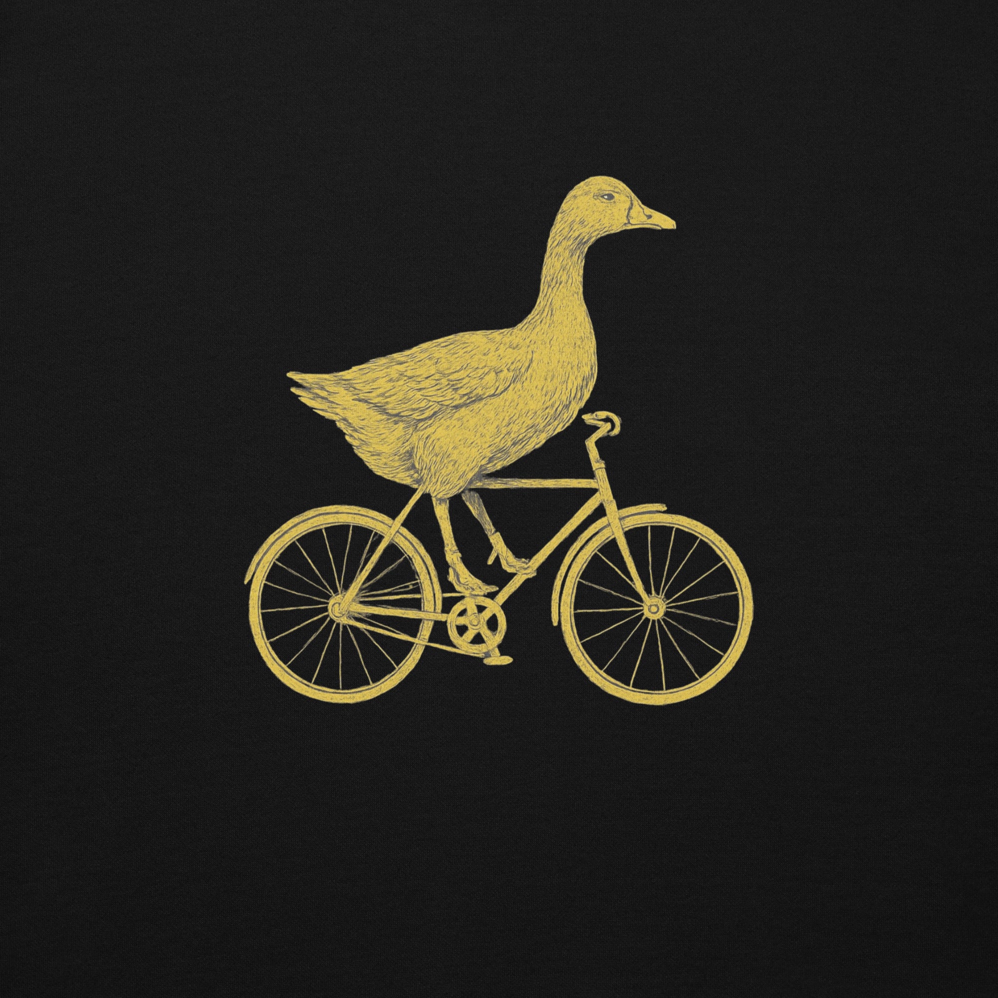 Premium hudica “Patka na biciklu”