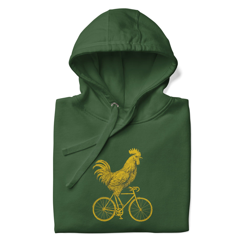 Premium hudica “Kokoš na biciklu”