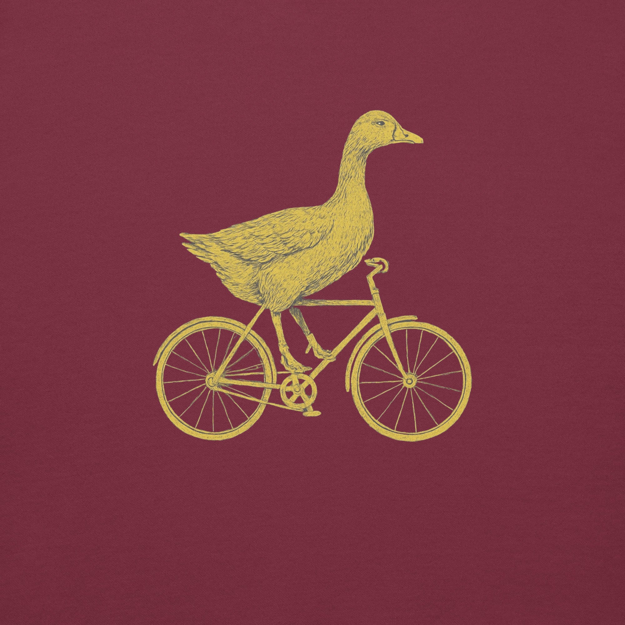 Premium hudica “Patka na biciklu”