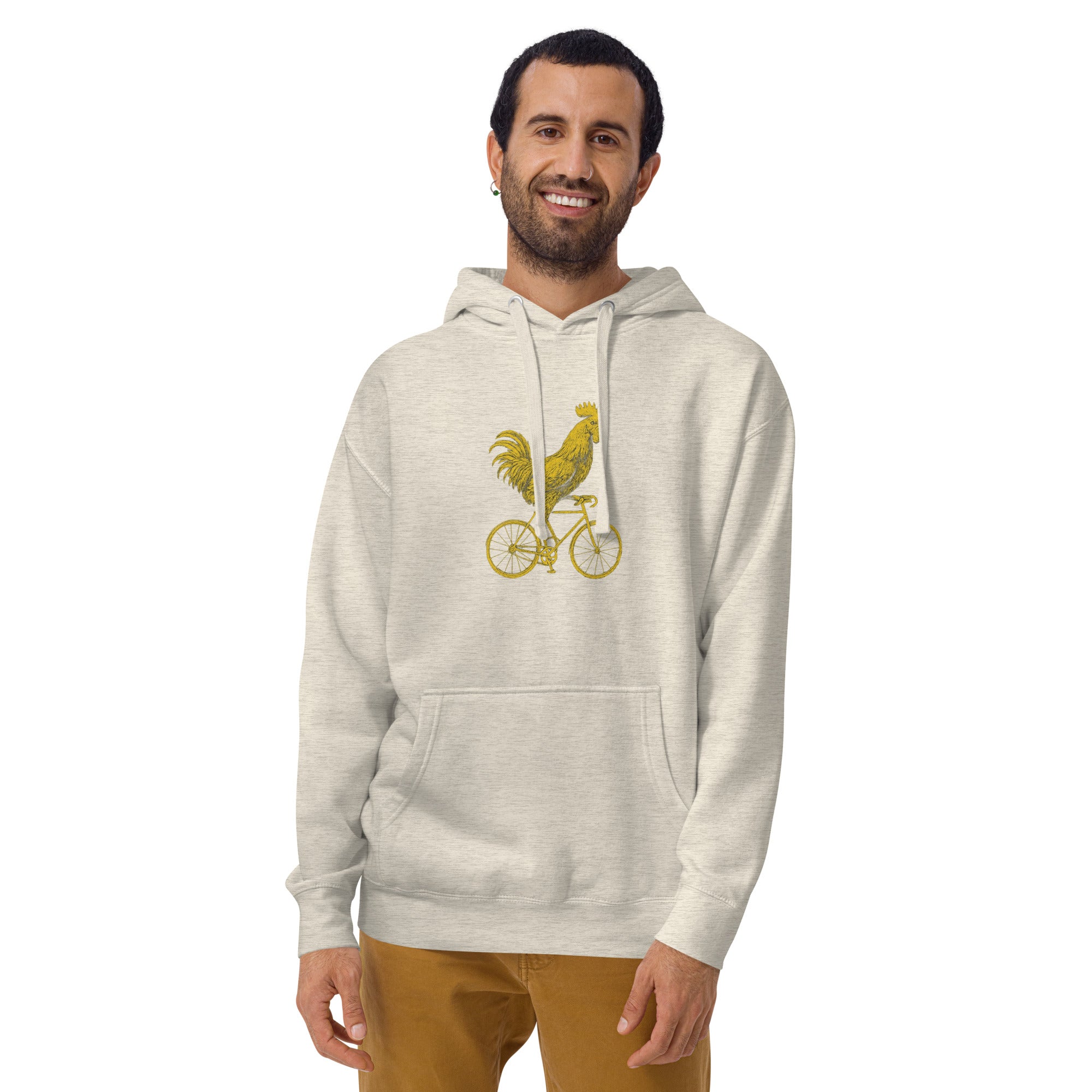 Premium hudica “Kokoš na biciklu”