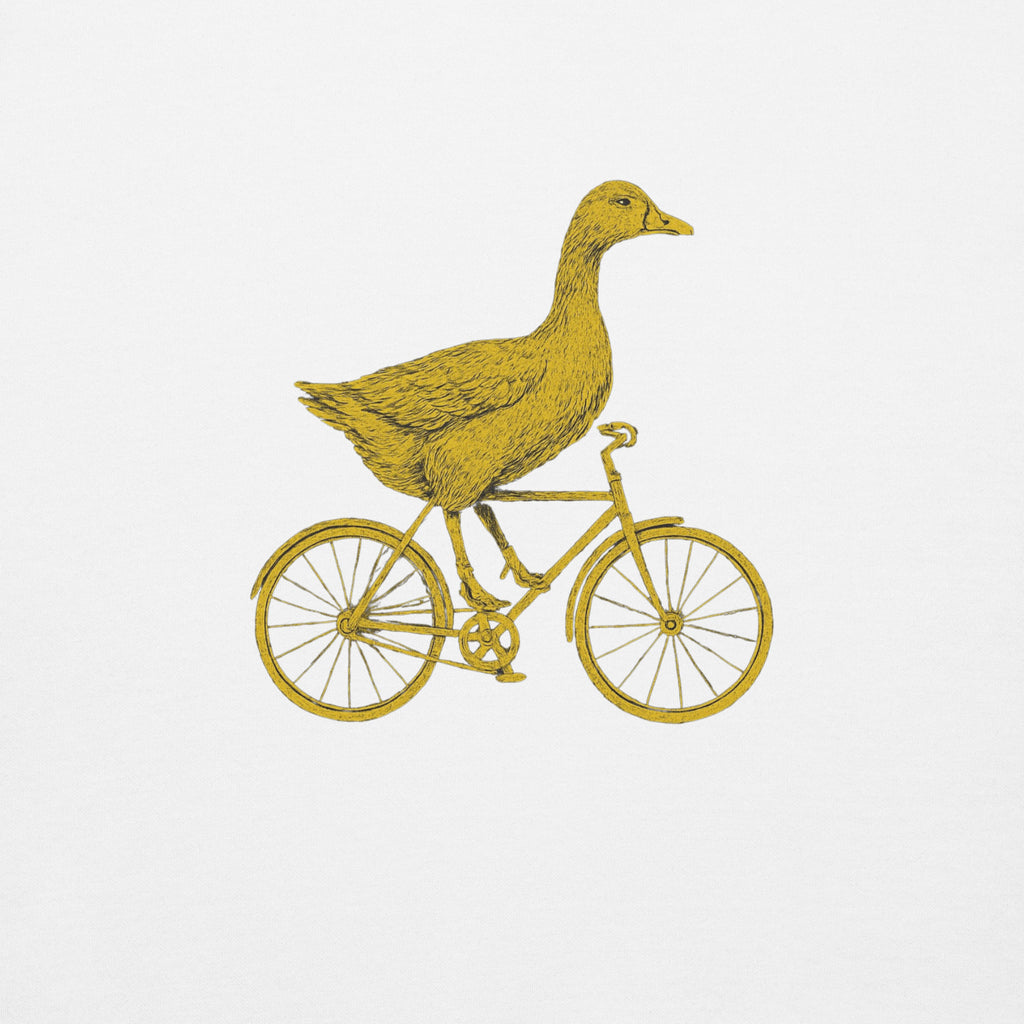 Premium hudica “Patka na biciklu”