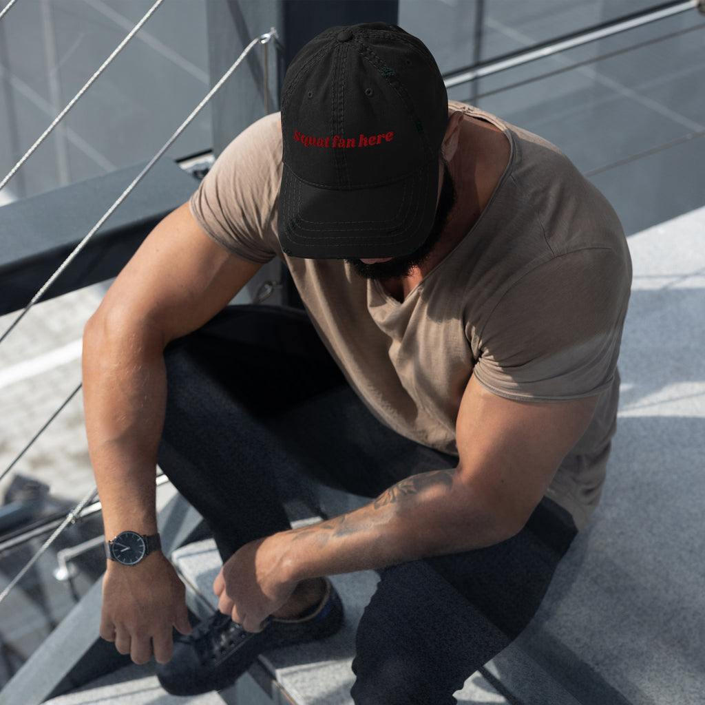 Šilterica "Squat fan here"