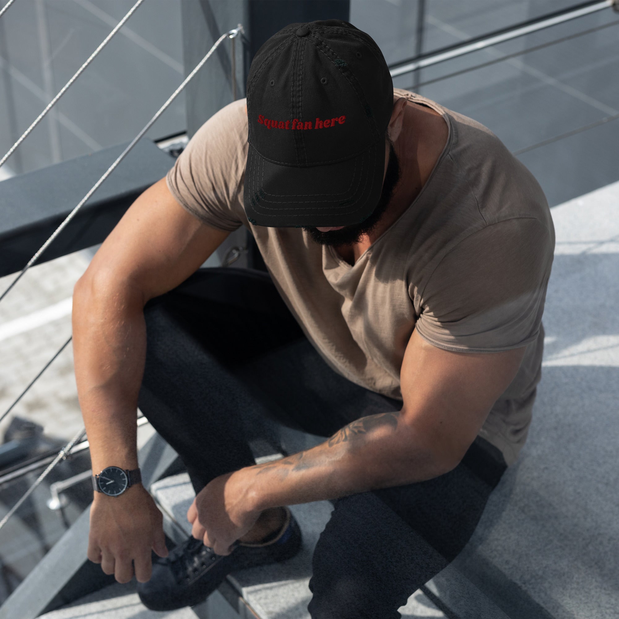 Šilterica "Squat fan here"